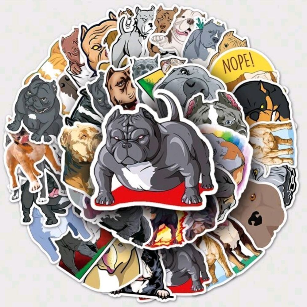 Assorted Bulldog Stickers - Picture 5 of 5